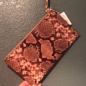 Bags - MK blossom snakeskin large wristlet BNWT Bags - MK blossom snakeskin large wristlet BNWT